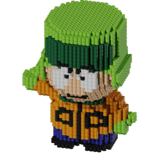 Patrón South Park Kyle. – fusebeads