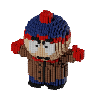 Patrón South Park Stan – fusebeads