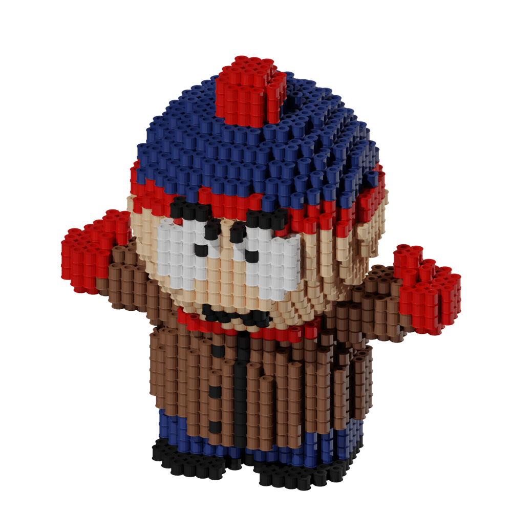 Patrón South Park Stan – fusebeads
