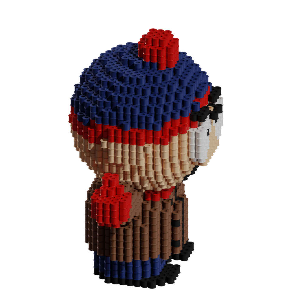 Patrón South Park Stan – fusebeads
