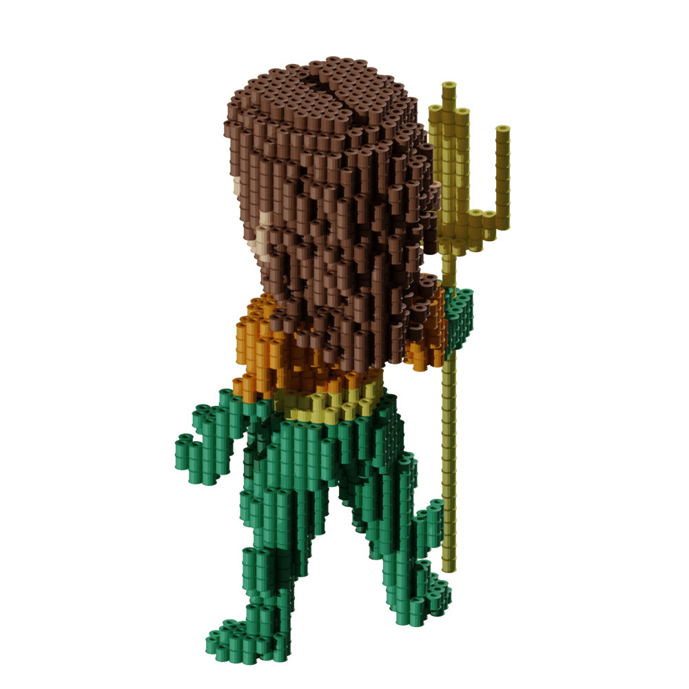 Patrón Héroes DC - Aquaman – fusebeads
