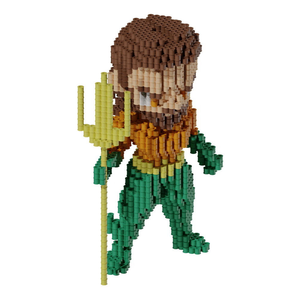 Patrón Héroes DC - Aquaman – fusebeads
