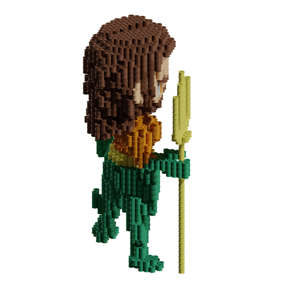 Patrón Héroes DC - Aquaman – fusebeads