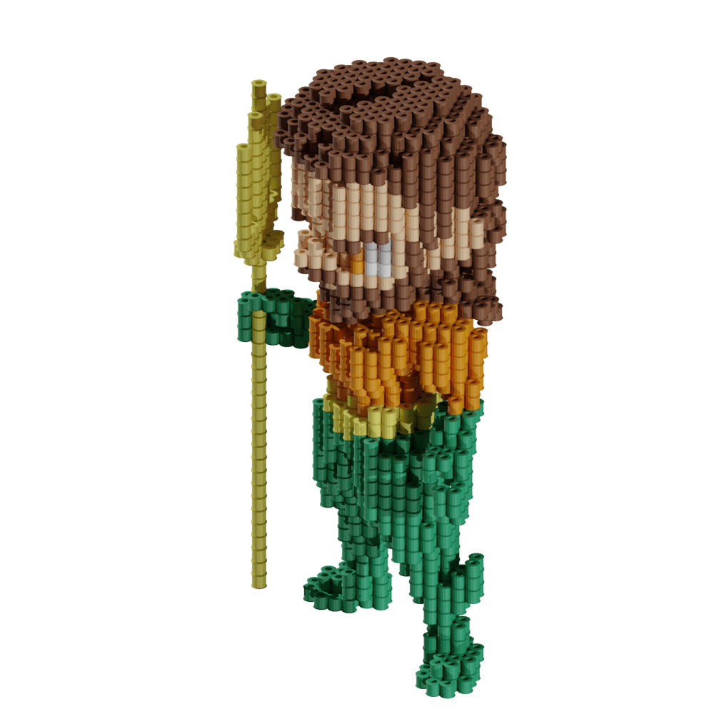 Patrón Héroes DC - Aquaman – fusebeads