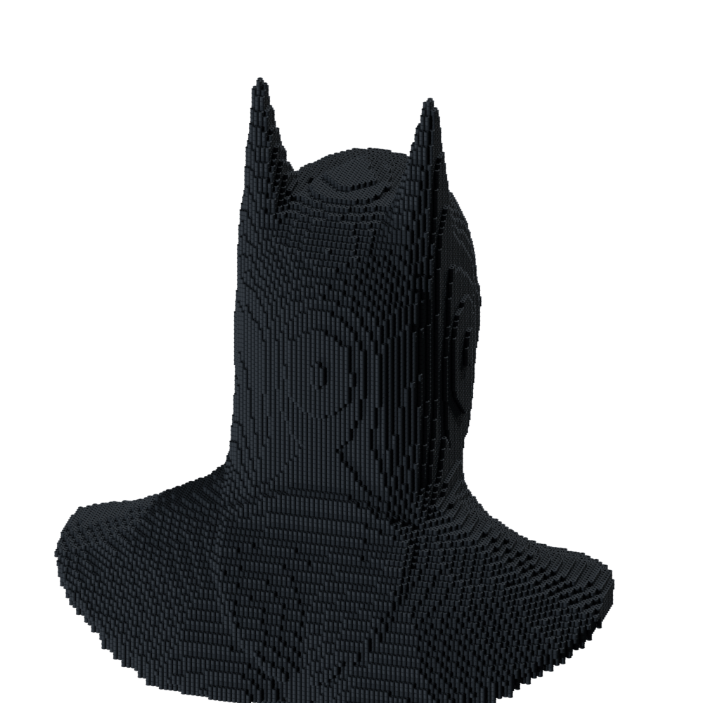Patrón Héroes DC - Busto Batman – fusebeads