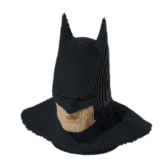 Patrón Héroes DC - Busto Batman – fusebeads
