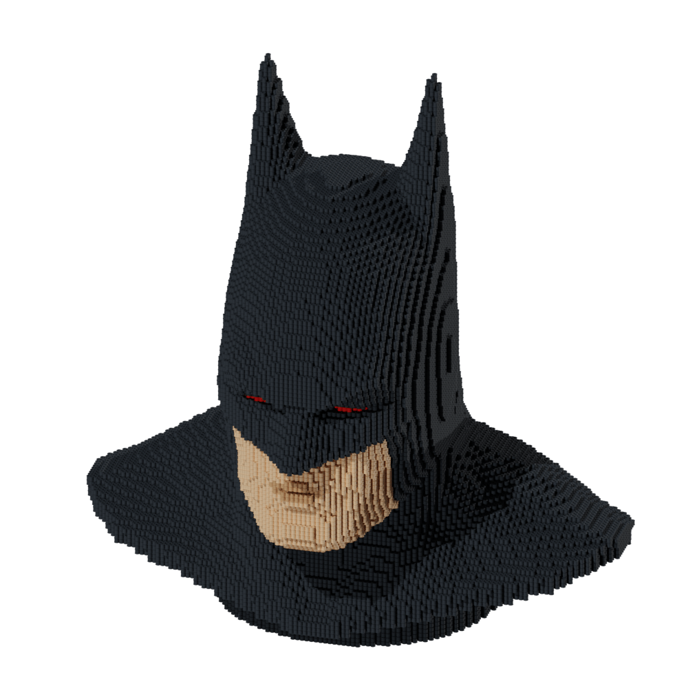 Patrón Héroes DC - Busto Batman – fusebeads