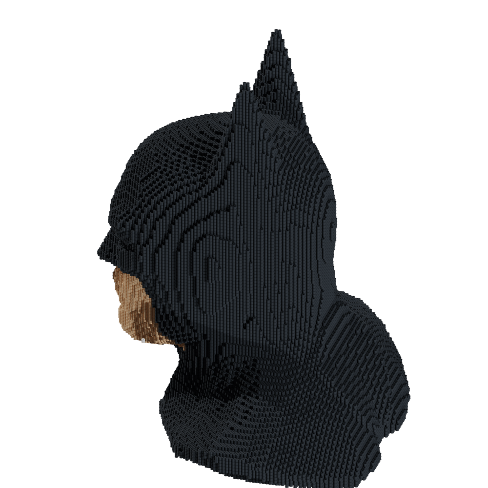 Patrón Héroes DC - Busto Batman – fusebeads