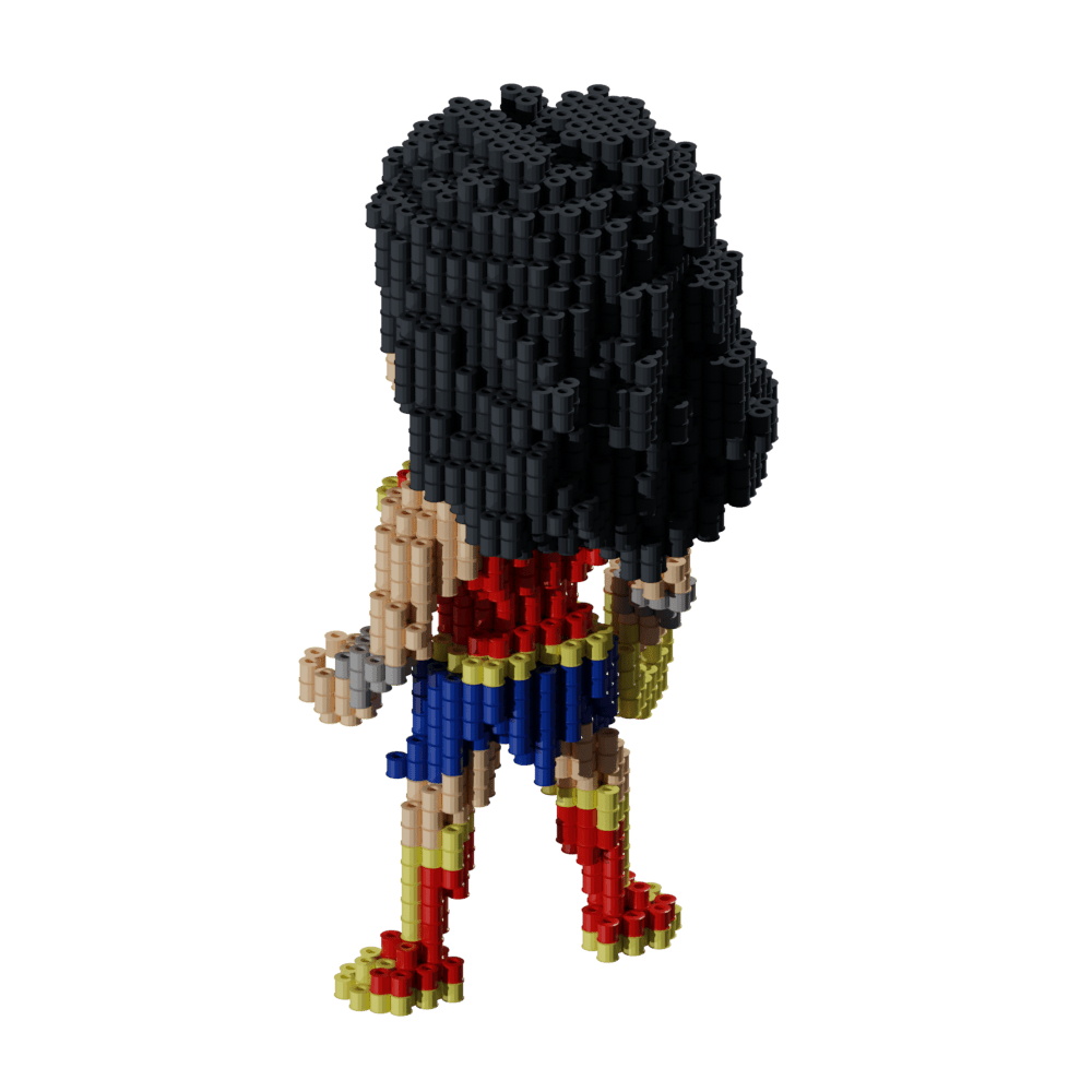 Patrón Héroes DC -Wonder Woman – fusebeads