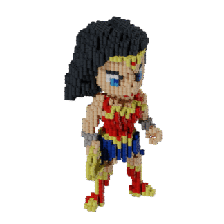 Patrón Héroes DC -Wonder Woman – fusebeads