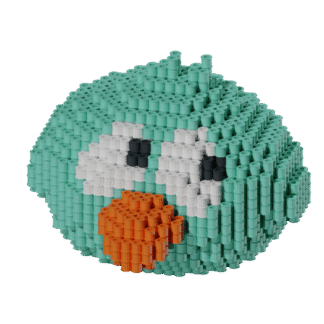 Patrón Pocoyo Pajaroto – fusebeads