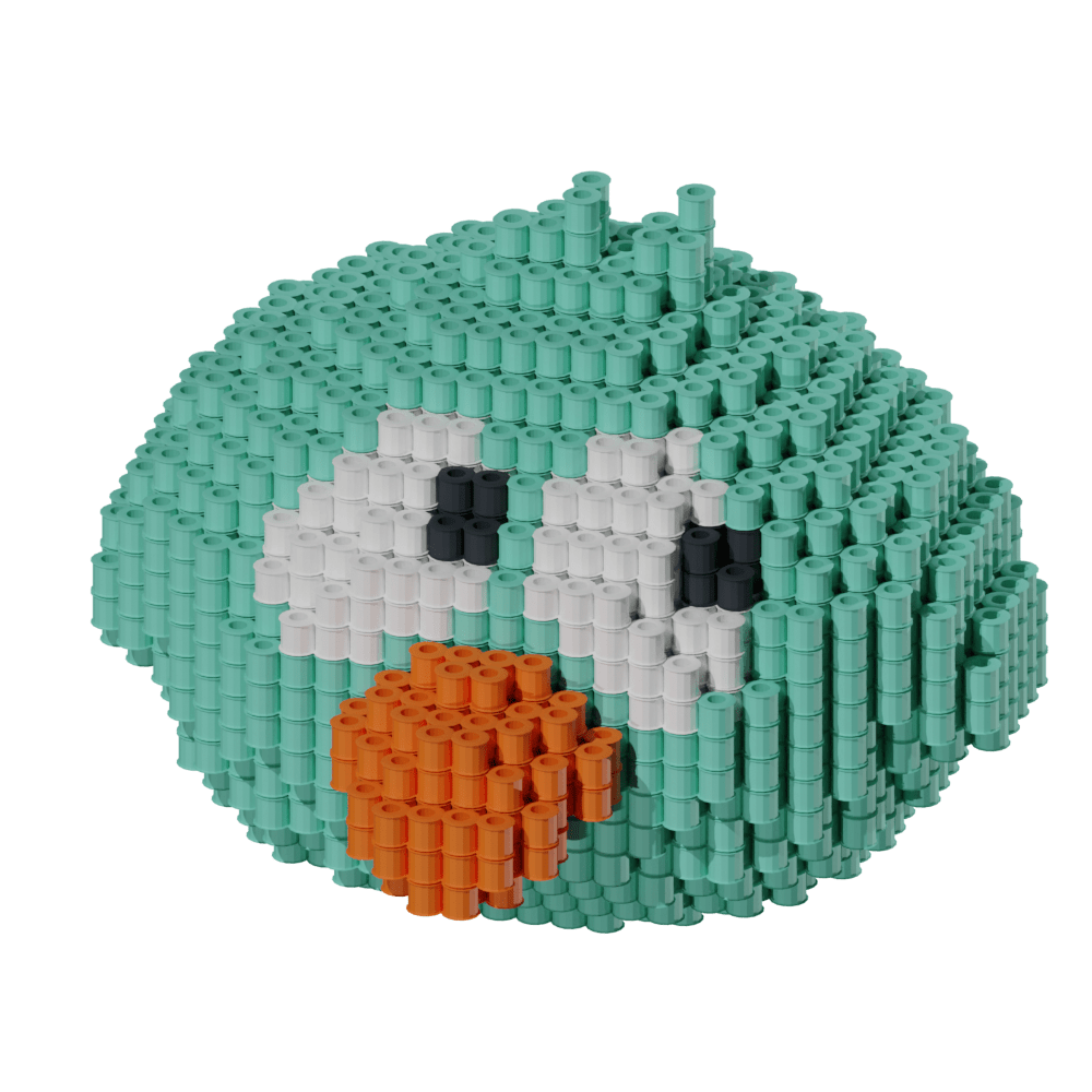 Patrón Pocoyo Pajaroto – fusebeads