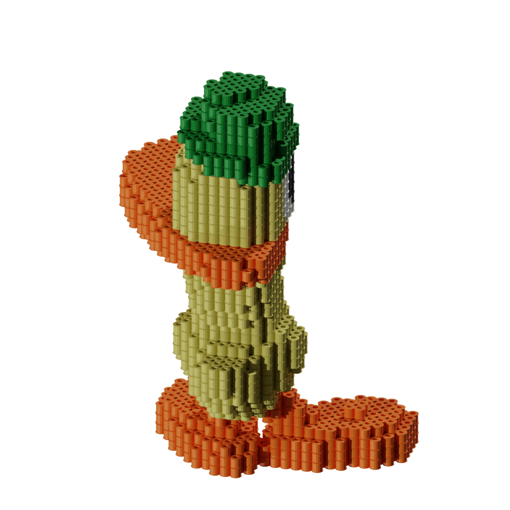Patrón Pocoyo Pato. – fusebeads