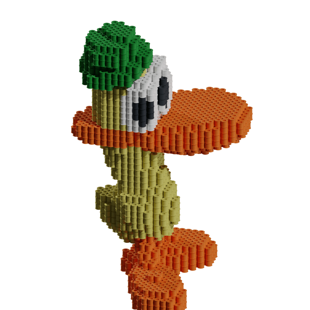 Patrón Pocoyo Pato. – fusebeads