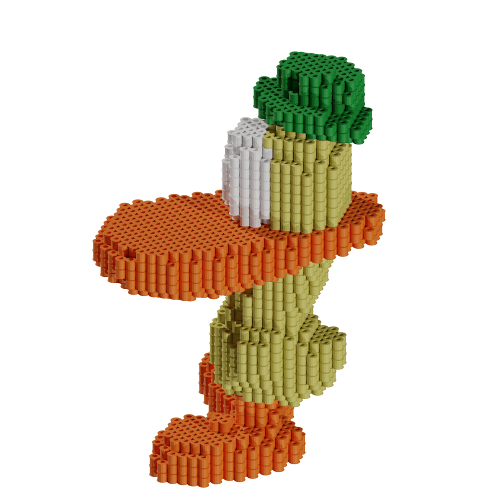 Patrón Pocoyo Pato. – fusebeads