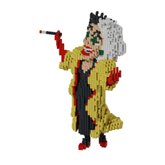 Patrón Villanos Disney - Cruella de Vil – fusebeads