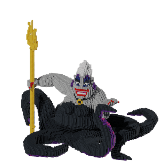 Villanos Disney - Ursula – fusebeads