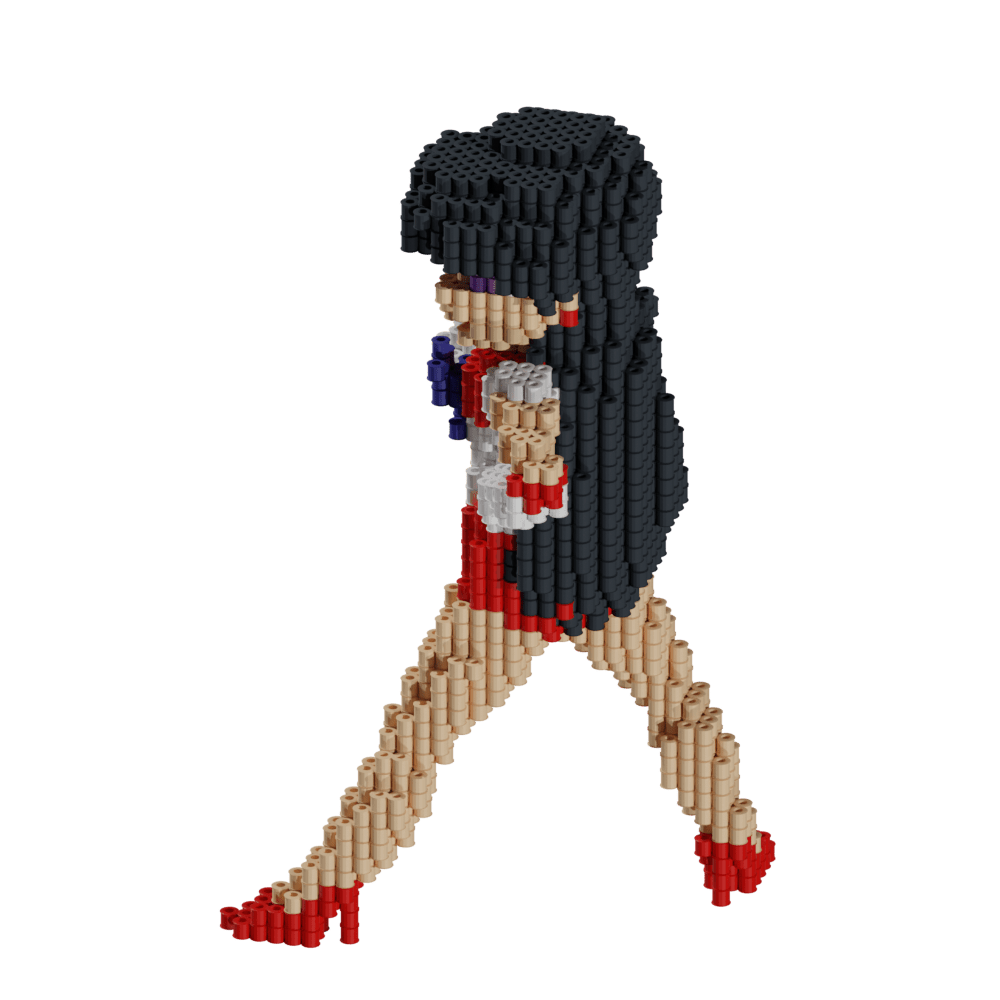 Patrón Sailor Moon - Sailor Marte. – fusebeads