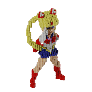 Patrón Sailor Moon - Sailor moon – fusebeads