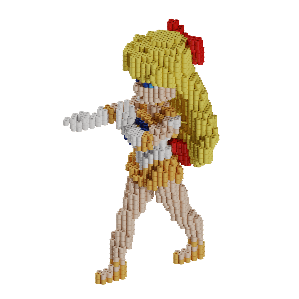 Patrón Sailor Moon - Sailor Venus – fusebeads