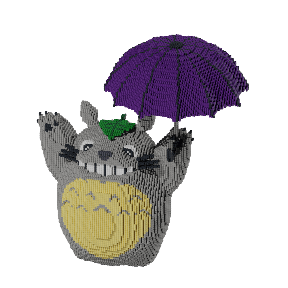 Patrón Estudio Ghibli Totoro Pose 1. – fusebeads