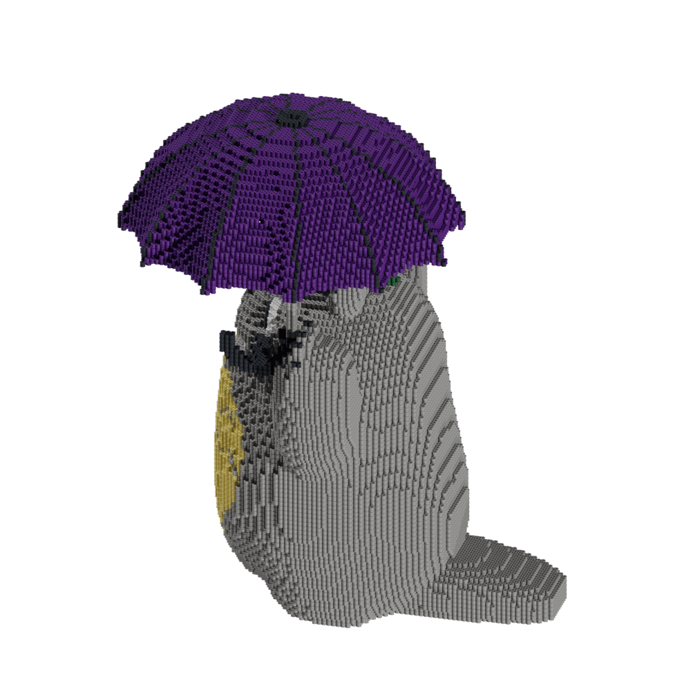 Patrón Estudio Ghibli Totoro Pose 1. – fusebeads