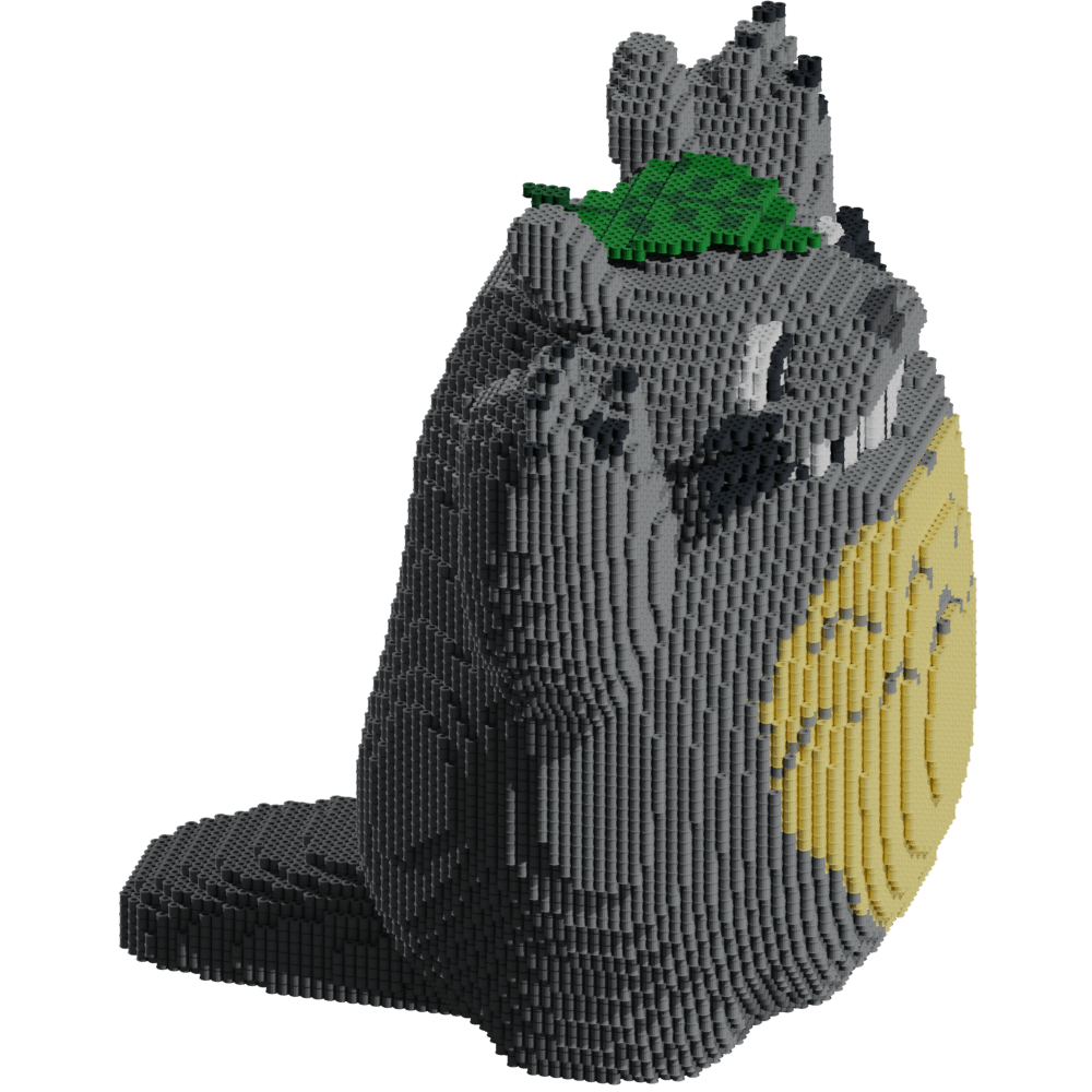 Patrón Estudio Ghibli Totoro Pose 2 – fusebeads
