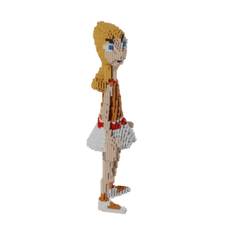 Patrón Phineas & Ferb Candance – fusebeads