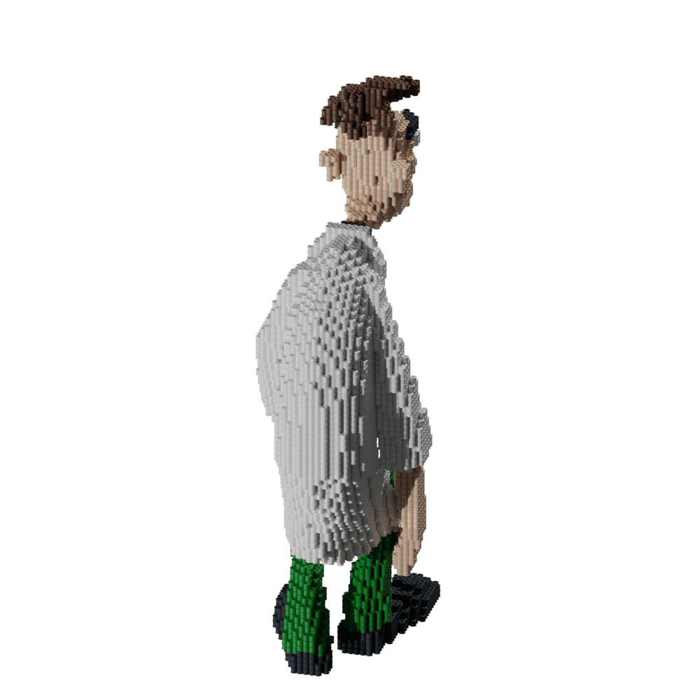 Patrón Phineas & Ferb Doofenshmirtz – fusebeads