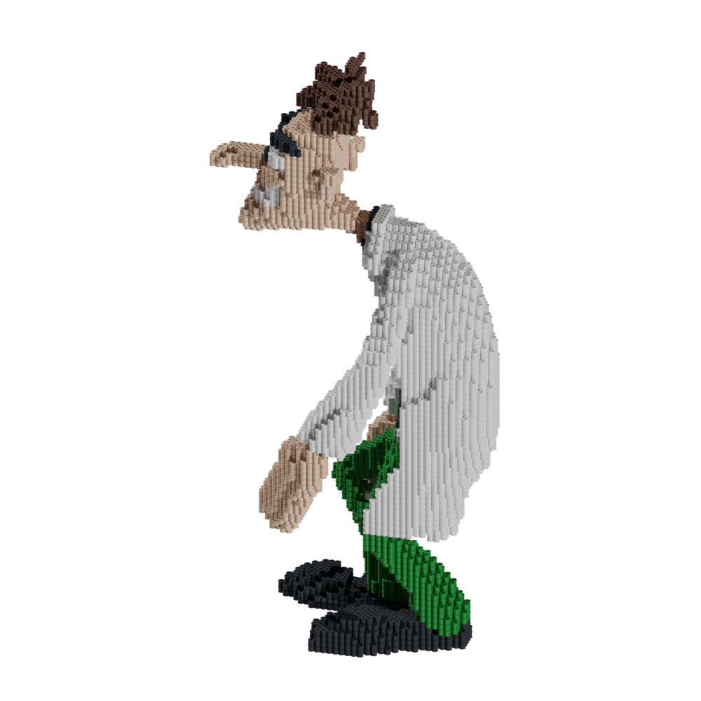 Patrón Phineas & Ferb Doofenshmirtz – fusebeads
