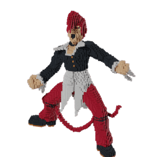 Patrón King of Fighters Iori Yagami Senior – fusebeads