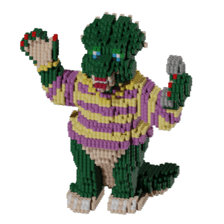 Patrón Dinosaurios Charlene Sinclair – fusebeads