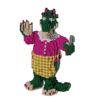 Patrón Dinosaurios Fran Sinclair. – fusebeads
