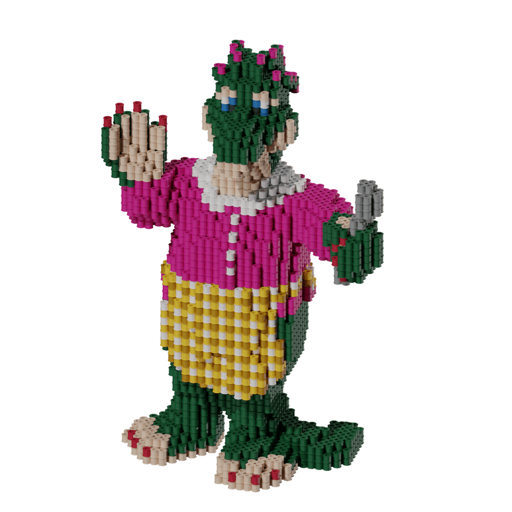Patrón Dinosaurios Fran Sinclair. – fusebeads