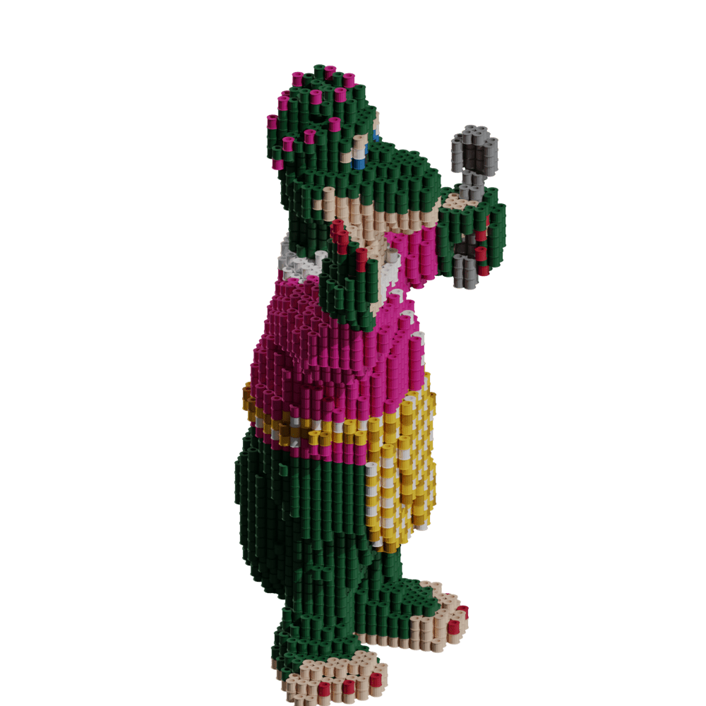 Patrón Dinosaurios Fran Sinclair. – fusebeads