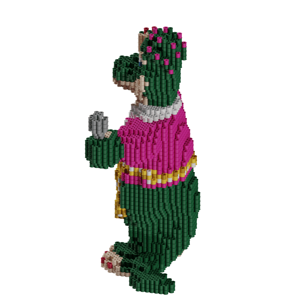 Patrón Dinosaurios Fran Sinclair. – fusebeads