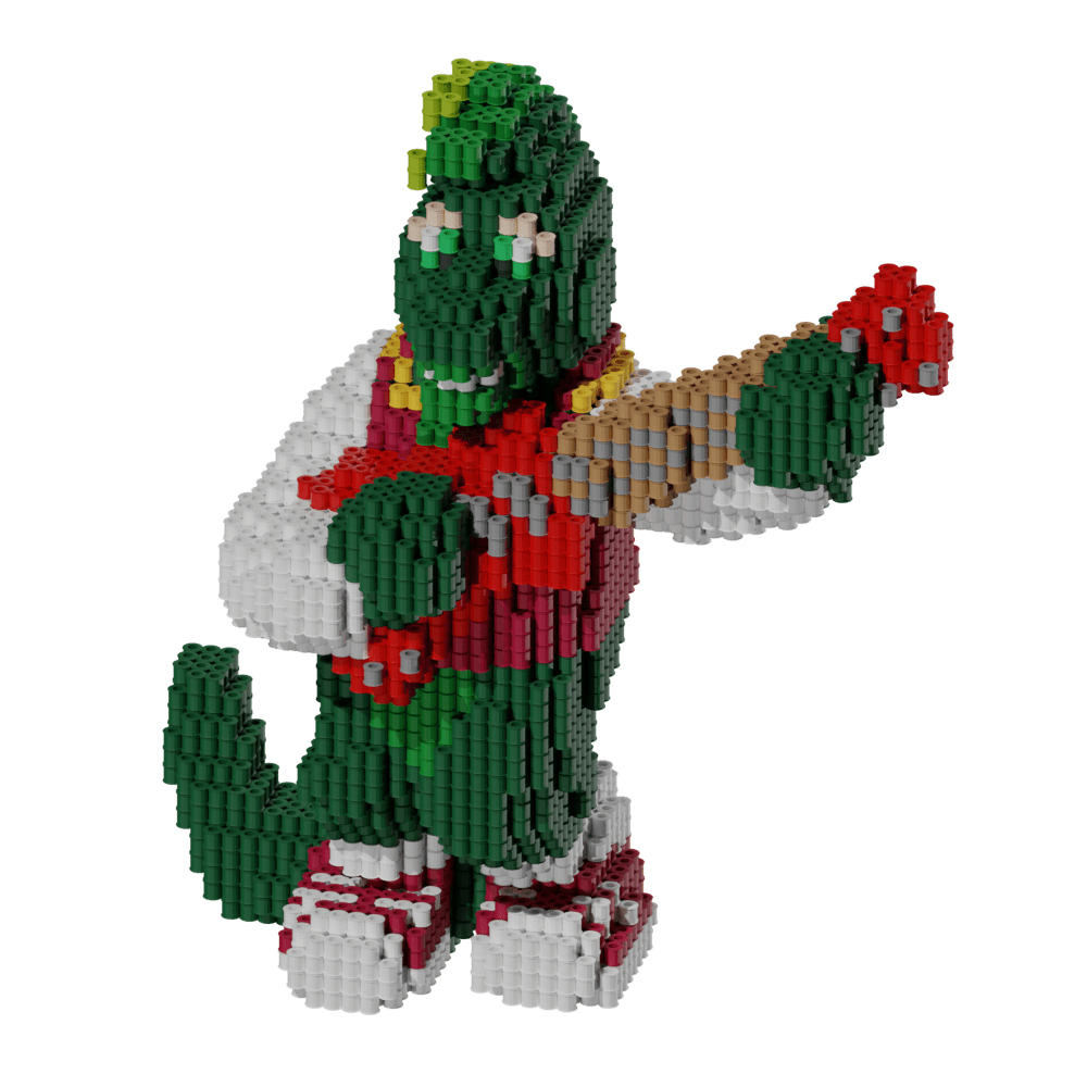 Patrón Dinosaurios Robbie Sinclair. – fusebeads
