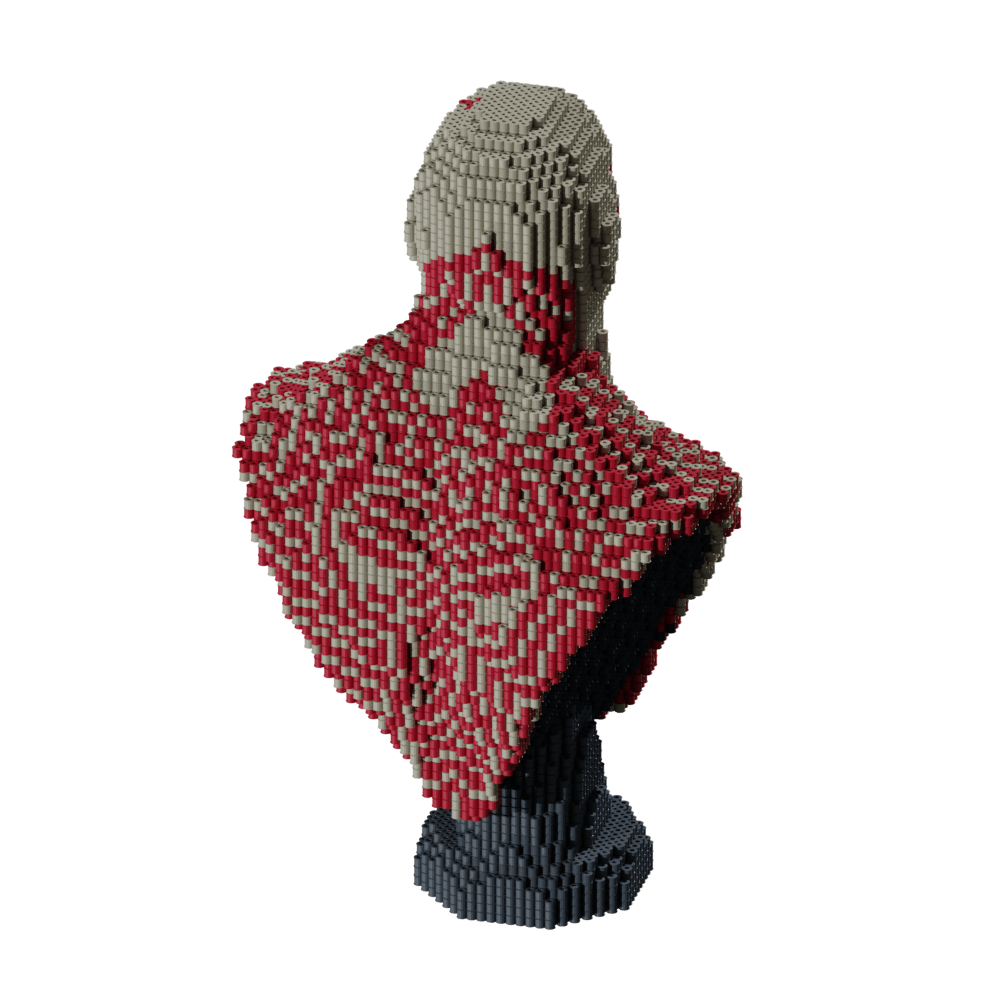 Patrón Guardianes de la Galaxia - Busto Drax. – fusebeads
