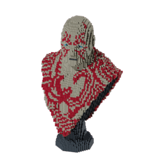 Patrón Guardianes de la Galaxia - Busto Drax. – fusebeads