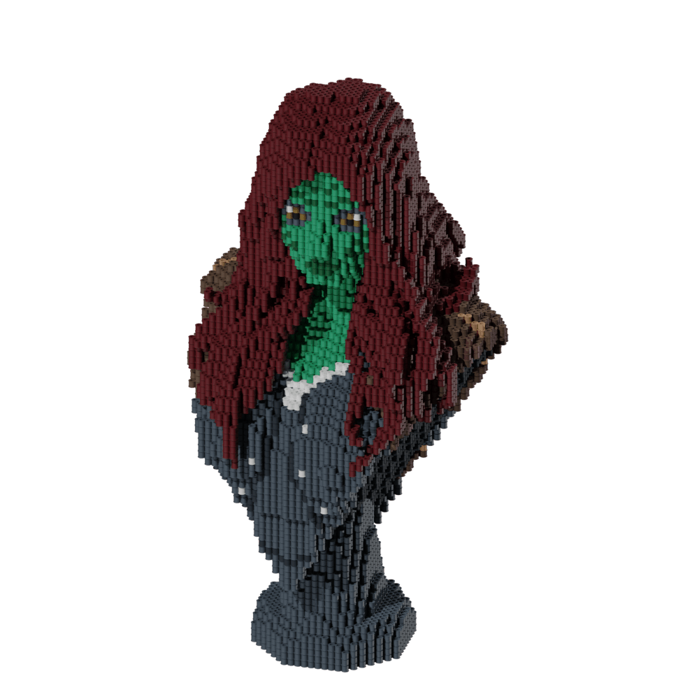 Patrón Guardianes de la Galaxia - Busto Gamora – fusebeads
