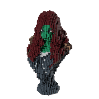 Patrón Guardianes de la Galaxia - Busto Mini Gamora – fusebeads