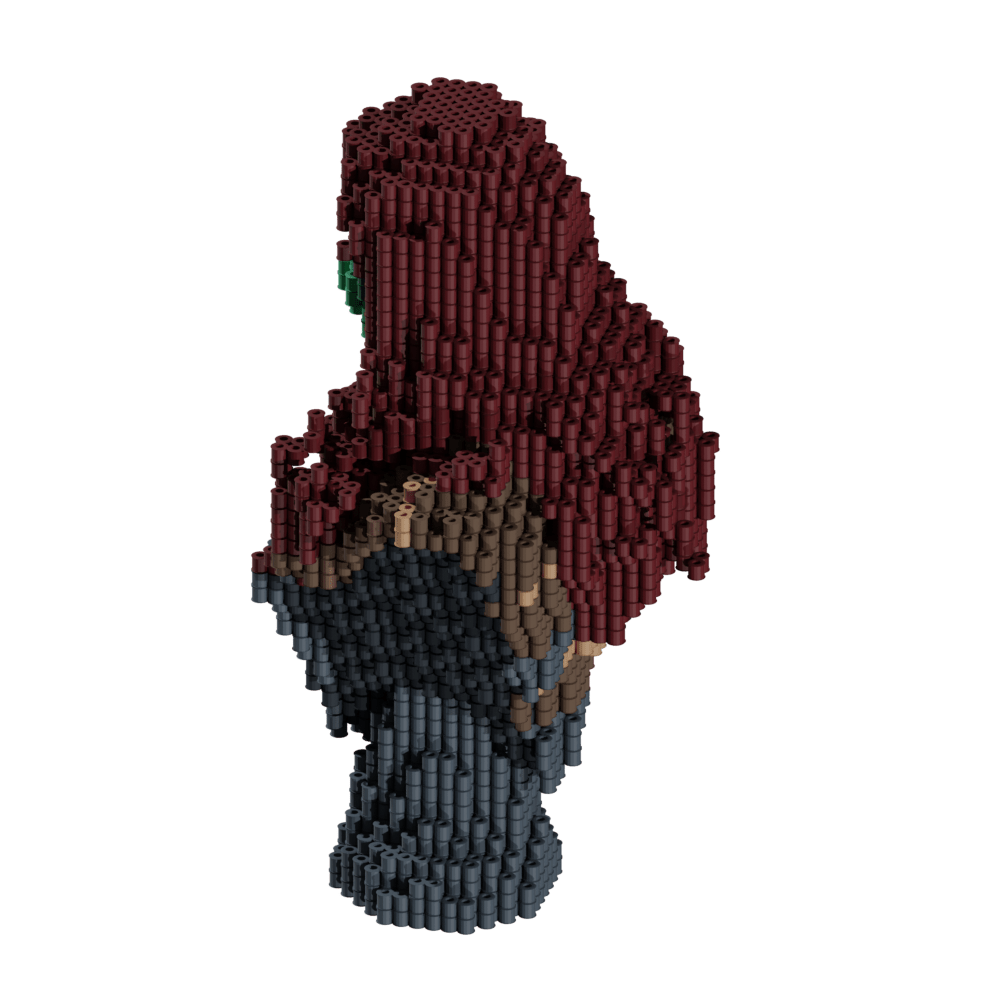 Patrón Guardianes de la Galaxia - Busto Mini Gamora – fusebeads