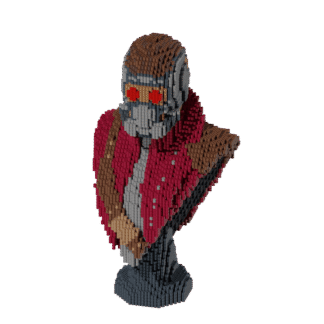Patrón Guardianes de la Galaxia - Busto Star Lord – fusebeads