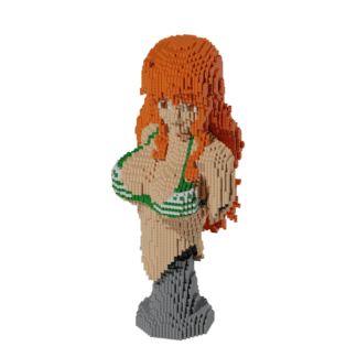 Patrón One Piece - Busto Nami – fusebeads