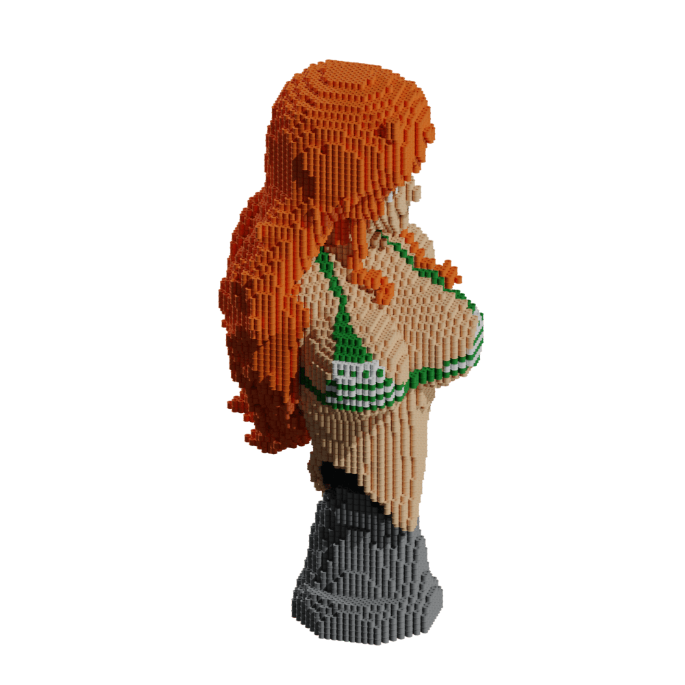 Patrón One Piece - Busto Nami – fusebeads