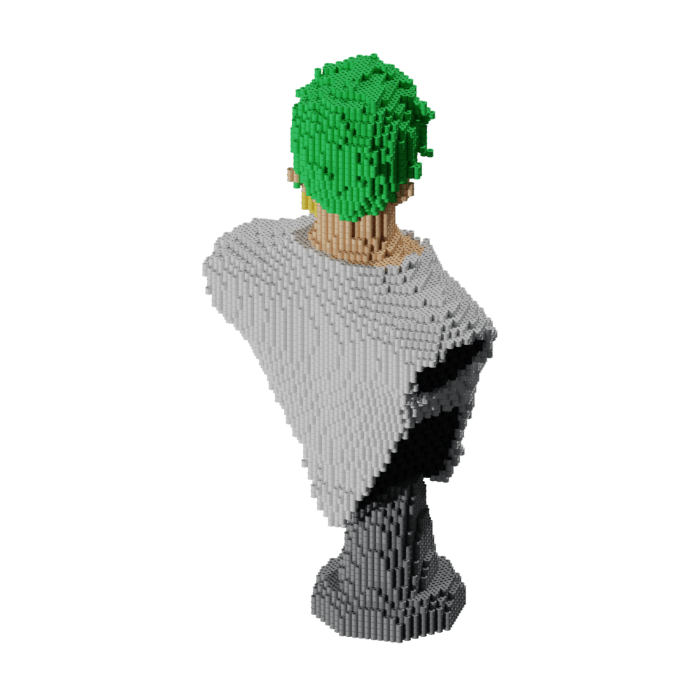 Patrón One Piece - Busto Zoro – fusebeads