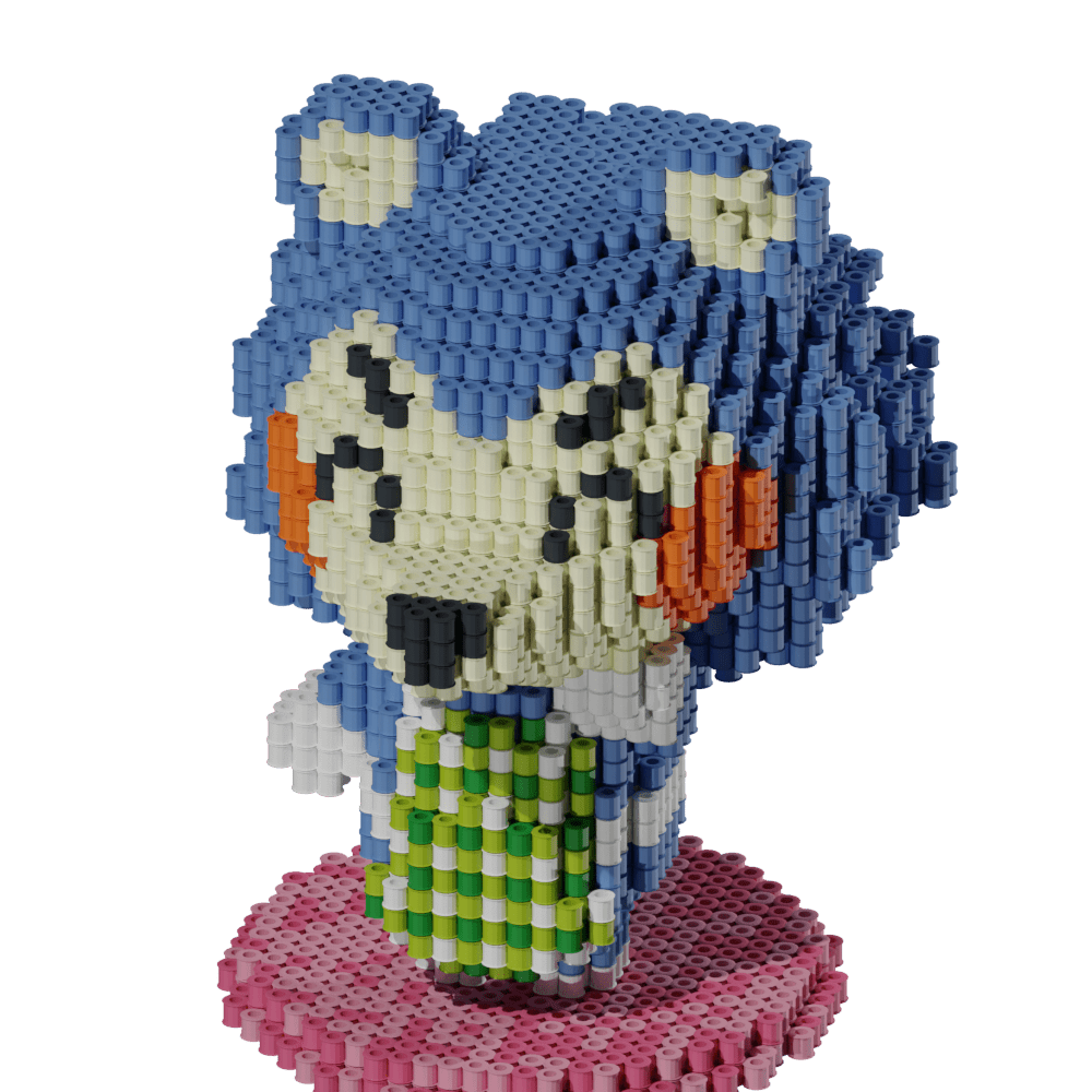 Patrón Animal Crossing Mabel – fusebeads