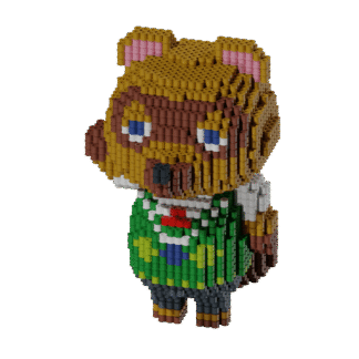 Patrón Animal Crossing Tom Nook. – fusebeads