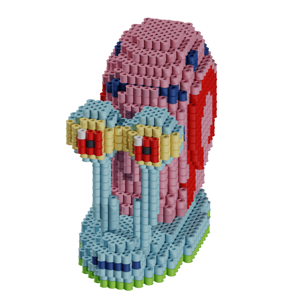 Patrón Bob Esponja - Gary. – fusebeads