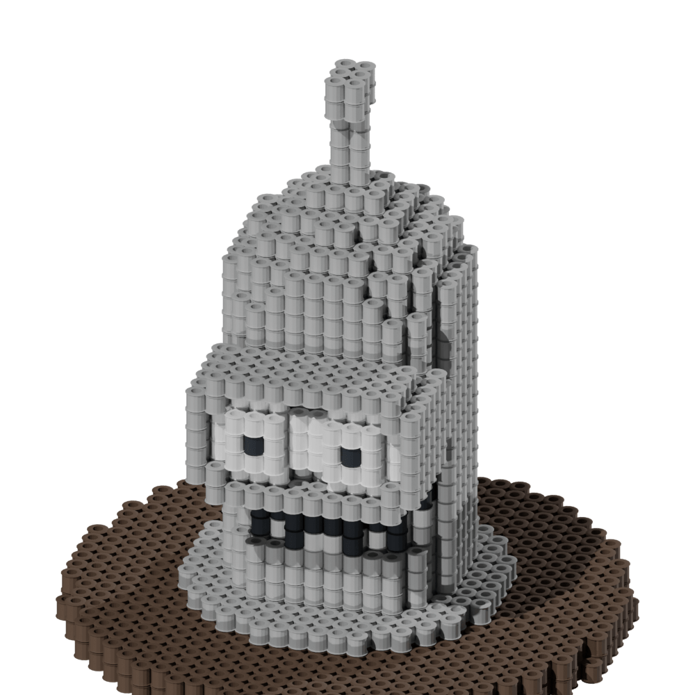 Patrón Futurama - Bender – fusebeads